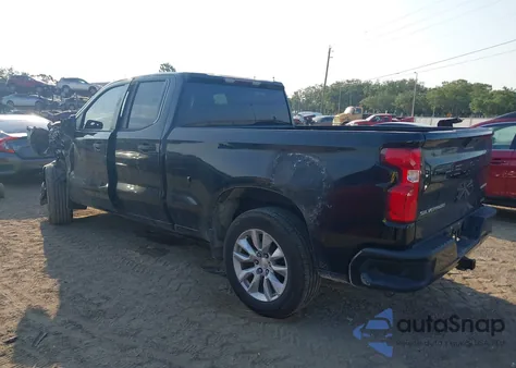 2020 Chevrolet Silverado 1500 2Wd Double Cab Standard Bed Custom from USA, damaged, VIN 1GCRWBEK1LZ356193